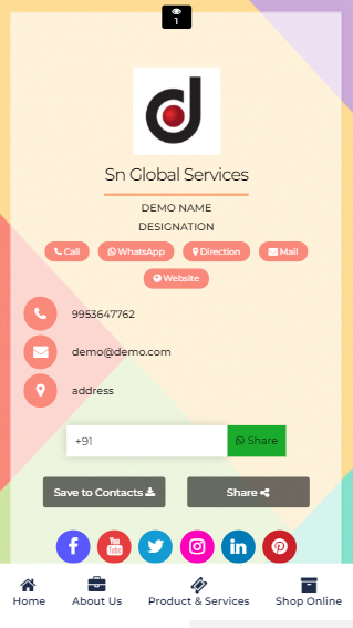 best visiting card