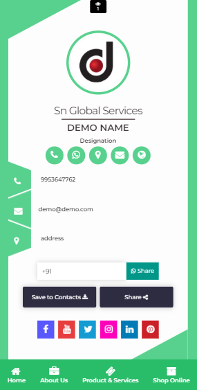 best visiting card