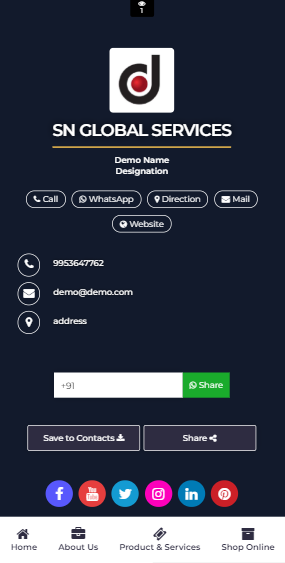 visiting card in kolkata